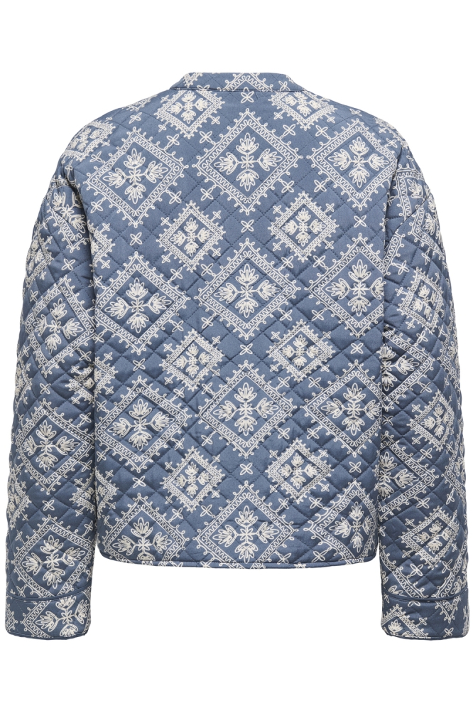 ONLHALLIE QUILTED JACKET OTW NOOS 15328523 CHINA BLUE/THEA TILE
